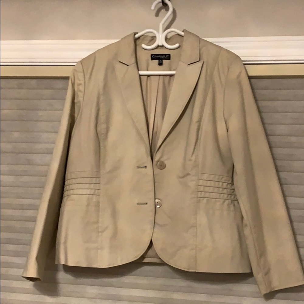 Cream blazer
